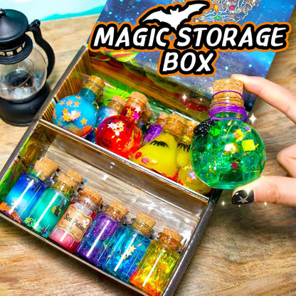 Fairy Magic Potions Kit Kids DIY Witch Glowing Spell Potion DIY Handmade Toys Science Experiments Kids Craft Kit Educational Toy