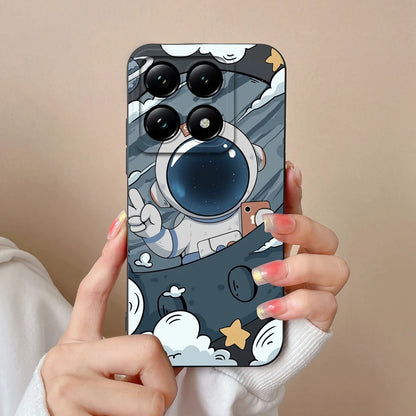 For Xiaomi 14T 14T Pro Cases Cartoon Astronaut Protective Durable Fashion Simplicity Soft Phone Cover For Xiaomi14T 14TPro Coque