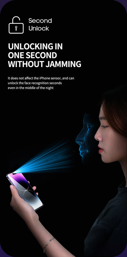 Premium Tempered Glass For iPhone 12 13 14 Pro Max Screen Protector Glass 14 Plus Full Cover With Automatic installer