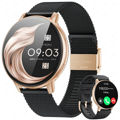 LIGE Bluetooth Call Smart Watch Women Custom Dial Watches Men Sport Fitness Tracker Heart Rate Smartwatch For Android IOS 2025