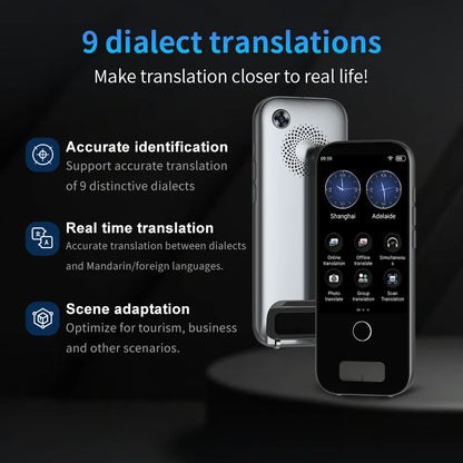 Scan Translation Machine Support 148 Language Translator Device AI Translator With ChatGPT Translator offlin Translation Tourism