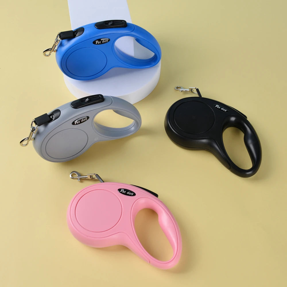 3m 5m Pet Dog Leash For Small Medium Dogs Cats Hiking Strong Nylon Puppy Retractable Rope Chihuahua Belt French Bulldog Supplies