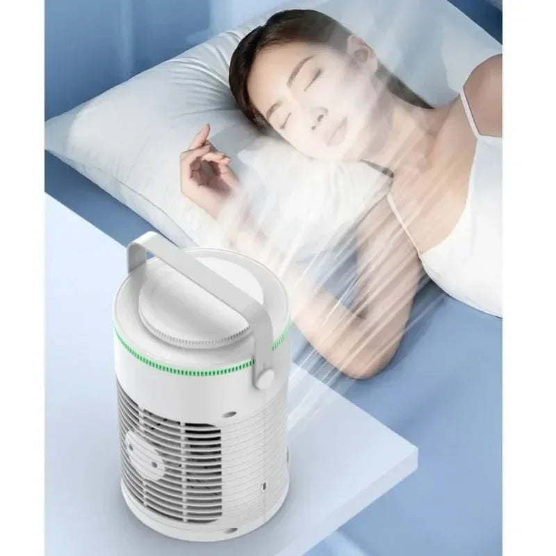 Desktop Air Conditioner Portable Air Conditioner Small Air Cooler Hydrocooling Portable Air Adjustment for Office Cooling Fans
