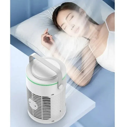 Desktop Air Conditioner Portable Air Conditioner Small Air Cooler Hydrocooling Portable Air Adjustment for Office Cooling Fans