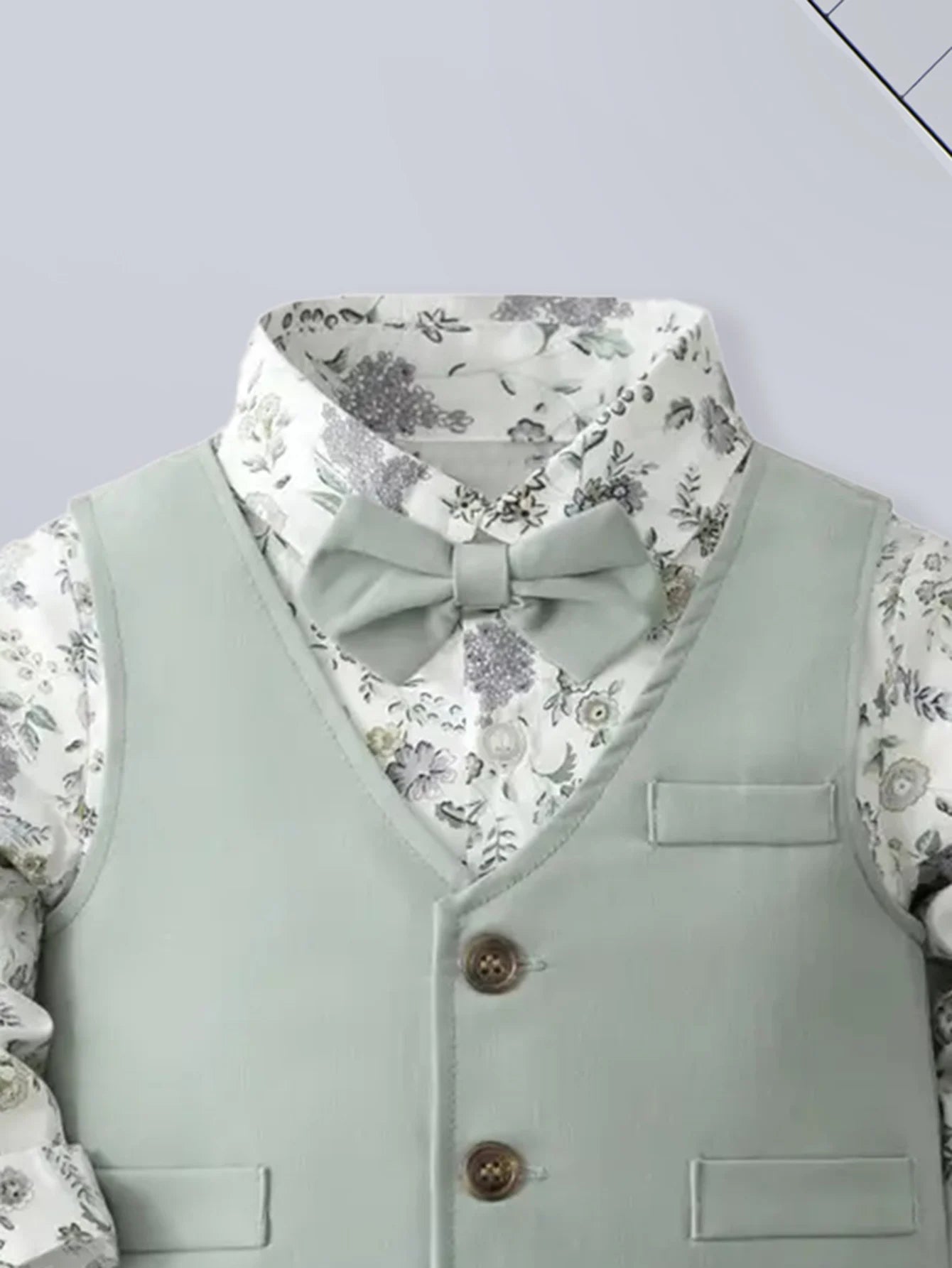 Summer   0-1  Years   Old   Infant   Baby   Boys   Long  Shirt   And   Strap  Pants   Little   Gentleman   2-Piece    Set