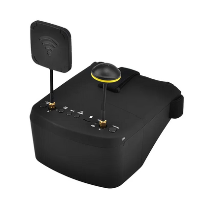 ELEC-LS-800D FPV Goggles 5.8G 40CH 5Inch 854X480 DVR Recording/Storage Dual Antennas 2000Mah For RC Racing Drone