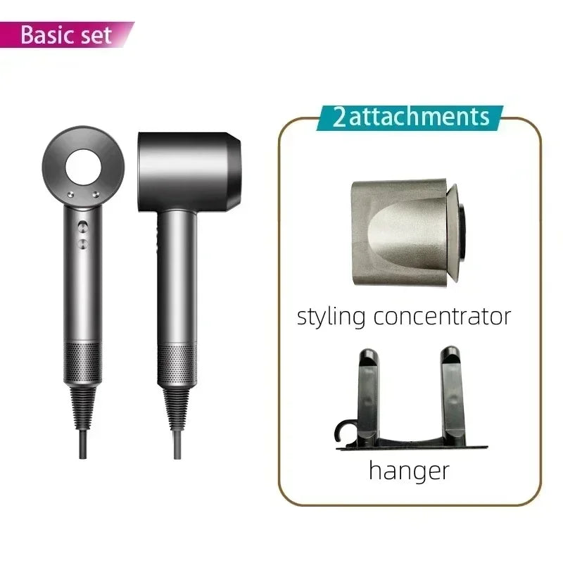 Sèche-cheveux Super Hair Dryer 220V sans balais, soin capillaire personnel, coiffage, outil à ions négatifs, programme de séchage, sèche-cheveux électrique à ions négatifs