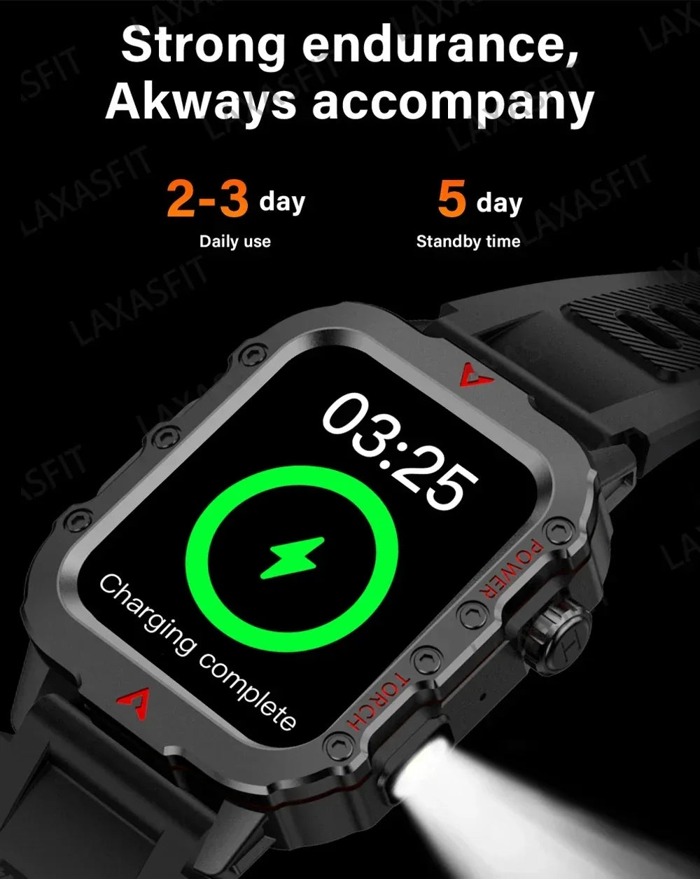 2025 Smartwatch New GPS Smart Watch Men 1.71 Inch HD Display Screen GPS & Make/Receive Phone Calls 340mAh Battery Smart Bracelet