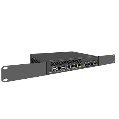 Topton 1U Rack Mini PC 2x10G SFP+ 4x i226-V 2.5G Intel i3-N305 N150 DDR5 mSATA Network Router Server Firewall Appliance AES-NI