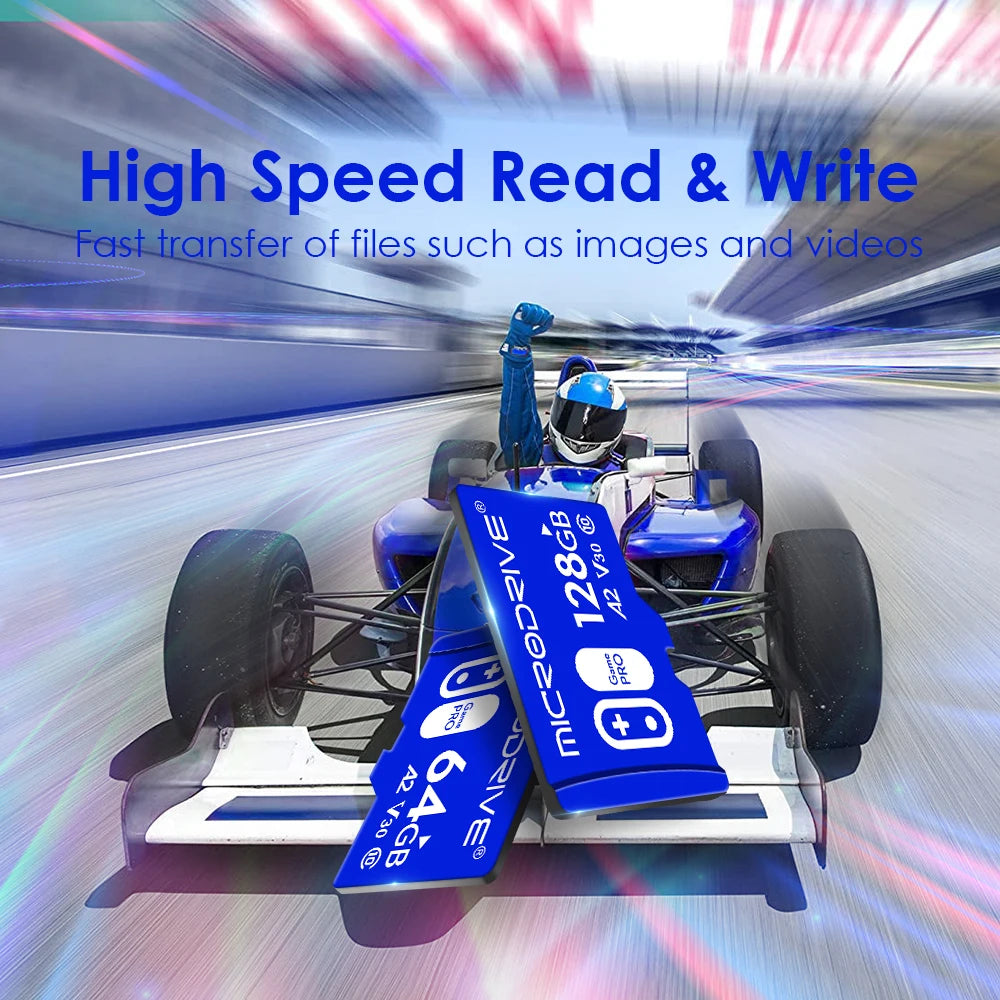 High speed memory card 32GB 50GB 64GB Class 10 Mini sd card flash usb mini pen drive TF card 100GB 128GB for Smartphone