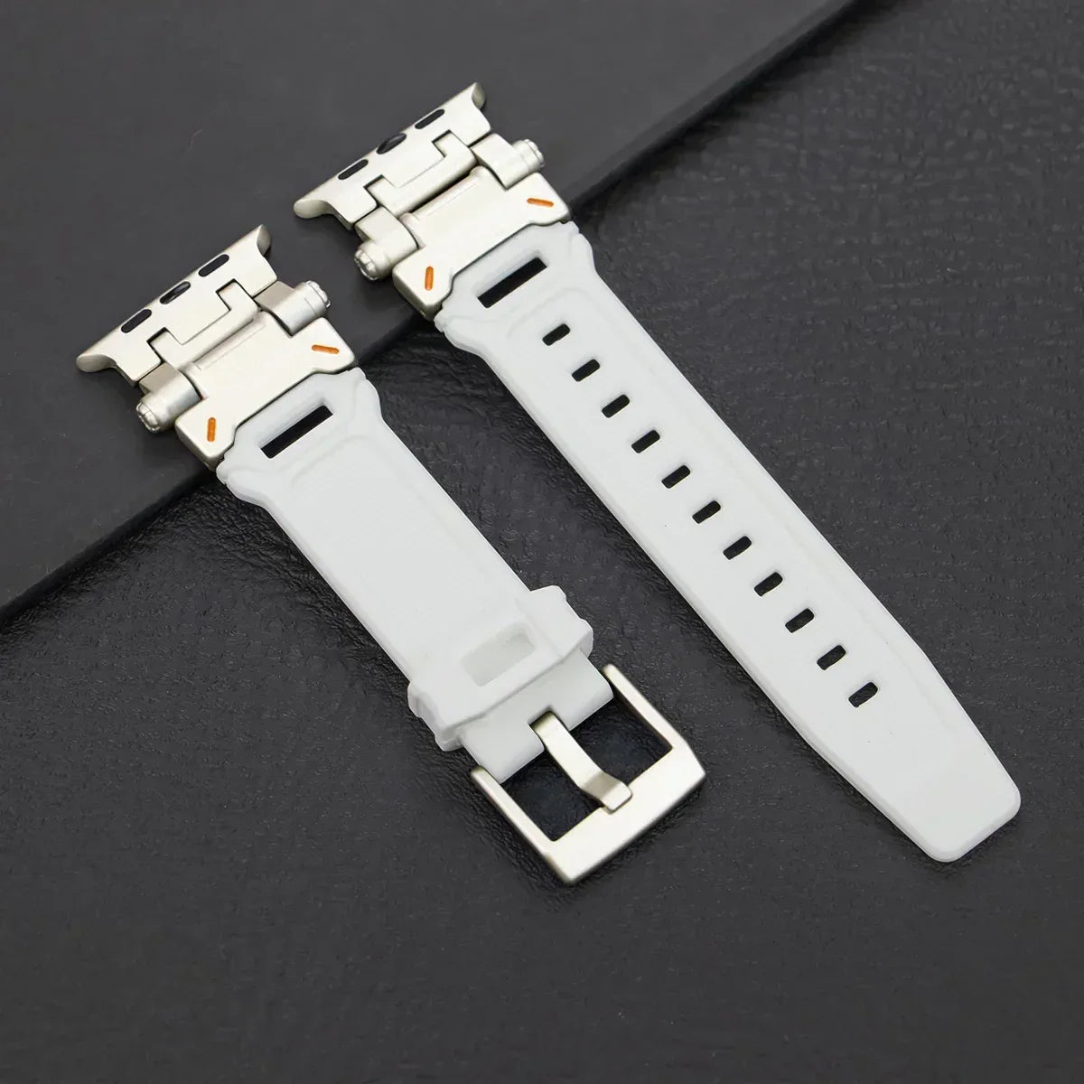 Silicone Sport Band for Apple Watch Ultra 49mm 45mm 42 44mm Rubber Strap for iWatch Series 9 8 7 se 6 5 4 ultra 2 49 Correa