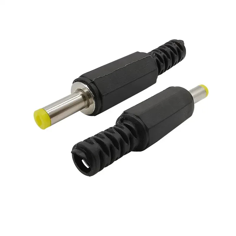 10Pcs 3.5 x 1.3mm 5.5 x 2.1mm 5.5 x 2.5mm 6.5 x 4.4mm DC Power Male Plug Jack Adapter Wire Charging Plug Electric Connector
