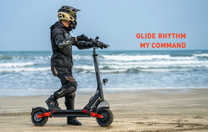 JOYOR T10 Adult Electric Scooter 1000W*2 Motor 60V18AH Battery Off-Road Escooter 10" Off-Road Tire Foldable E-Scooter