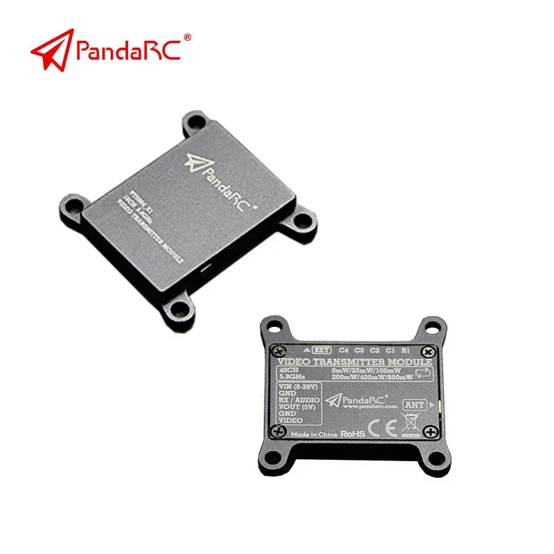 PandaRC Panda 40CH 5.8G 800mW picture transmission FPV VTX wireless transmitter drone crossing machine   jumper t pro gafas fpv