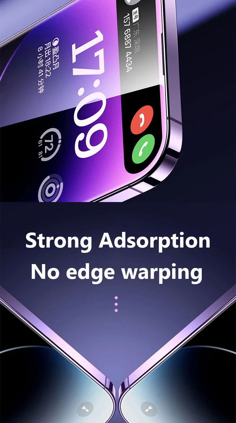 1-5Pcs HD Tempered Glass Screen Protector For iPhone 11 12 13 14 15 16 17 Pro Max 14 15 16 Plus 16 Air Glass Anti-Scratch Film