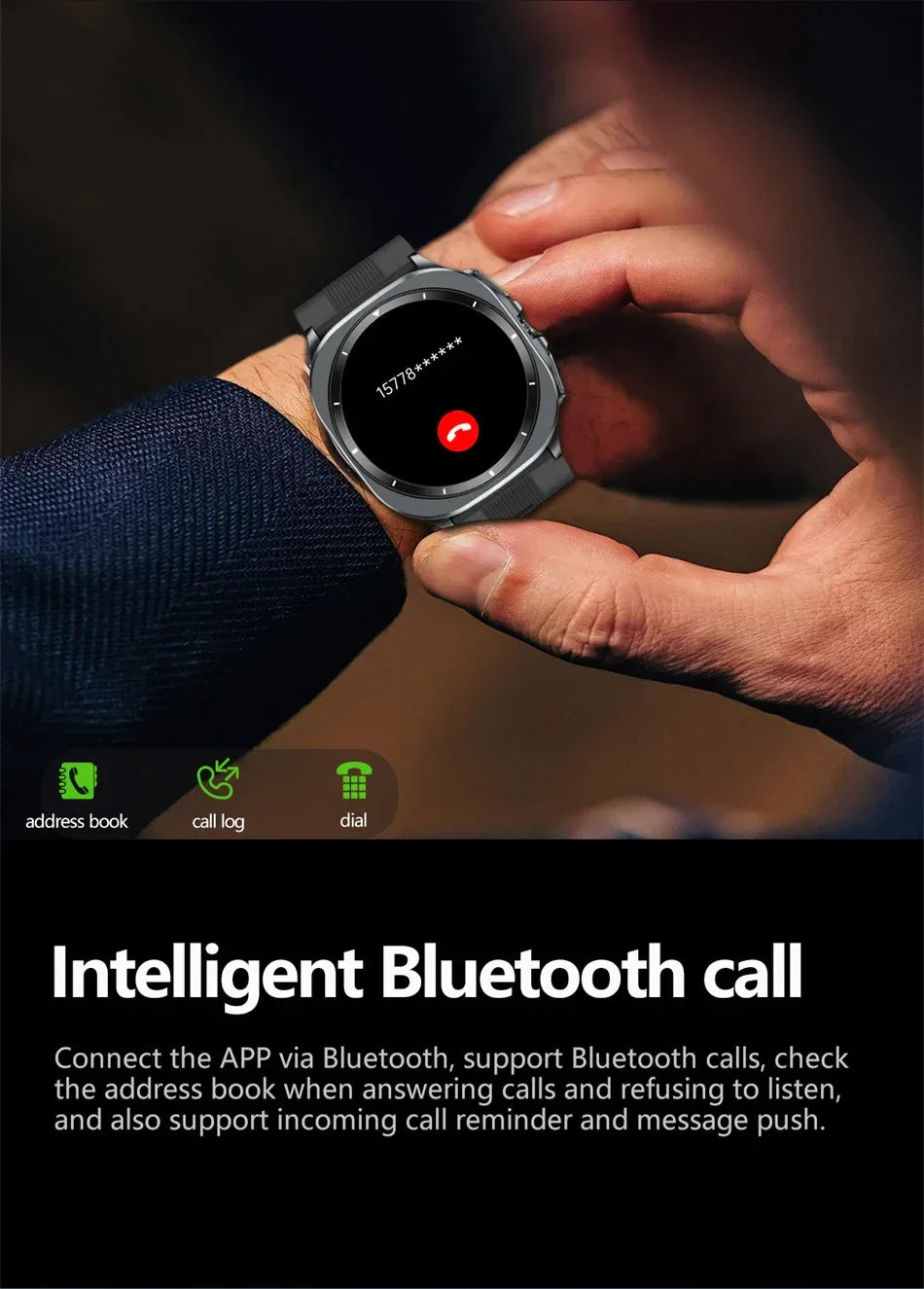 Airbag measurement Smart Watch Men ECG Air Pump Blood Pressure Blood Oxygen BT Call NFC SmartWatch For Man Android iOS upgrade