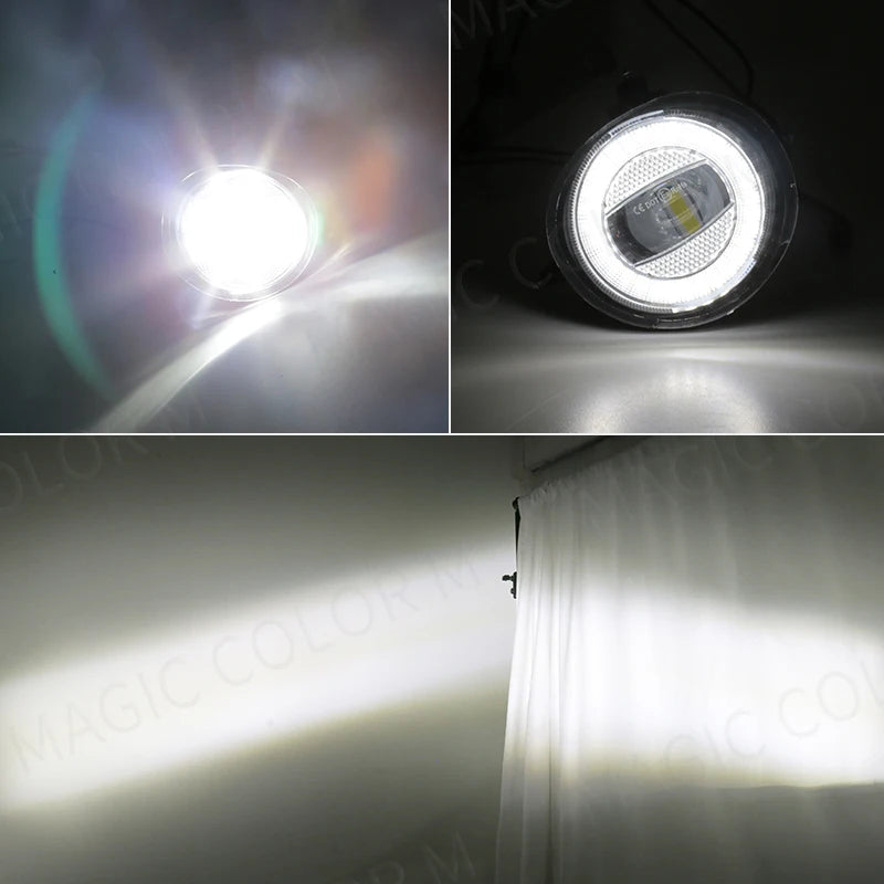Fog Lights Headlight for Mazda RX-8 MPV 6 5 3 2 CX-7 CX-5 CX-9 MX-5/Miata Auto Led Halogen Fog Lamp Waterproof Car Accessories