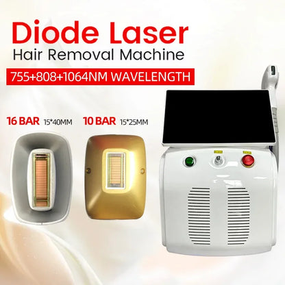 4000w High Power Diode Laser Hair Removal Cold Permanent Epilator Hair Removal Device Diode Laser Remove Hair Machine