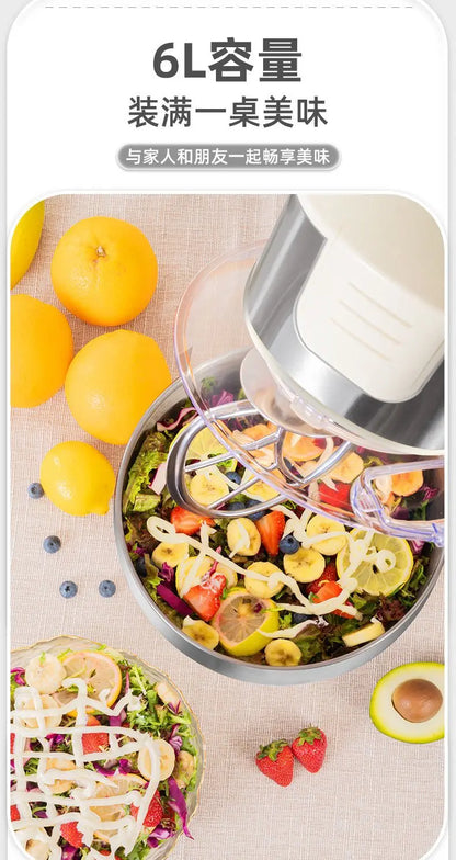 1500W stand Chef Machine mixer Multifunctional  Commercial Mixer Dough Mixer Household Small Automatic New electric blender 220V