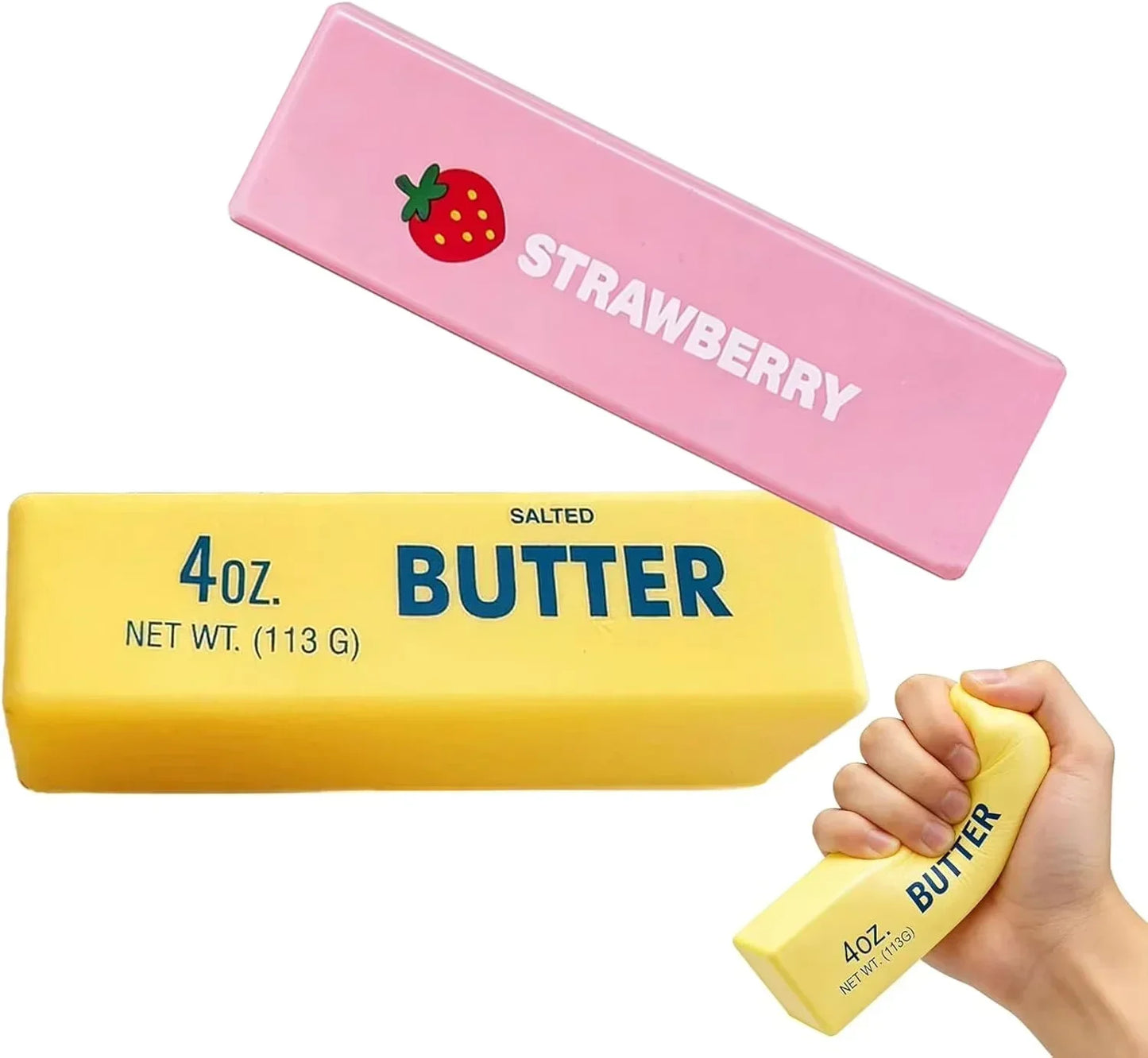 Creative popsicle shape decompression toy color gradual change extrusion decompression slow rebound practical mini toy