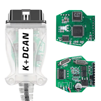 For BMW K DCAN K+CAN FTDI Chip For BMW OBD2 Auto Car Diagnostic Tools OBD 2 Scanner Switch USB Interface Cable K + DCAN for BMW