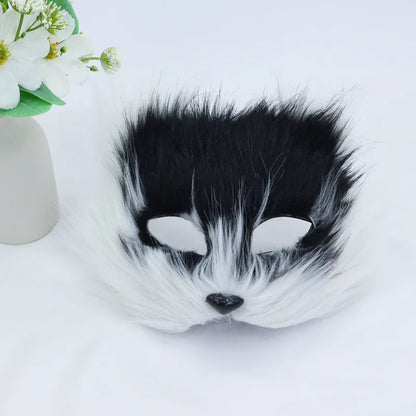 Fashionable Halloween Fox Face Mask Masquerade Ball Women's Face Jewelry