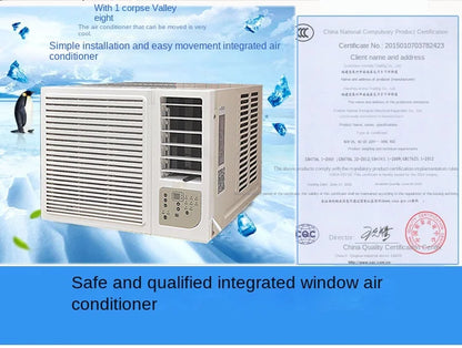 Compressor Window Machine Window Air Conditioner Single Cold Cooling and Heating 1P 2P Mobile Air Conditioner All-in-One Machine