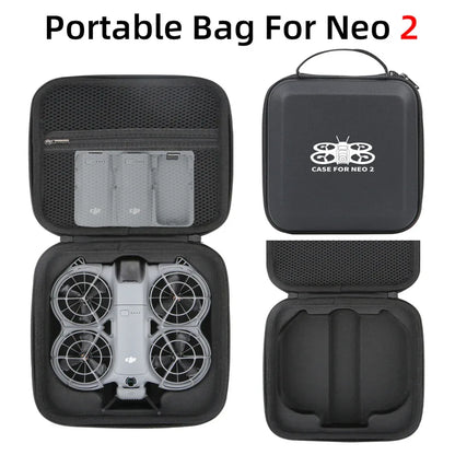 Carrying Shockproof Case For DJI NEO 2 Case Portable Storage Bag For DJI Neo 2 Drone Remote Accessories