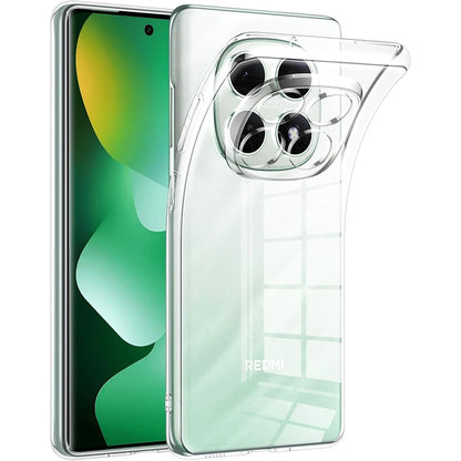 Ultra Thin Silicone Soft Case For Xiaomi Redmi Note 15 Pro Plus Pro+ 4G 5G Clear Transparent Shell Shockproof Slim TPU Cover