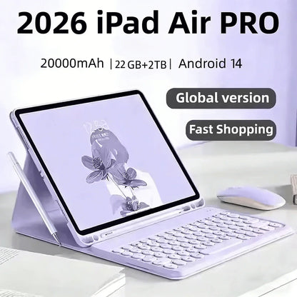 Original Tablet iPad Air Pro 11 Inch 22GB RAM 2TB ROM tablet Android 14 Pad Tablet PC Phone Dual SIM Wifi Multifunction Tab PC