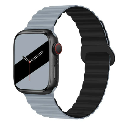 NEW Original Liquid Silicone Magnetic bands for Apple watch band Ultra 2 Series 9 SE iwatch 42mm 44mm 45mm 49mm 38mm 40mm 41mm