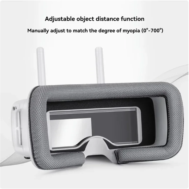 AA60-5.8Ghz FPV Goggles 40CH Dual Antenna 3 Inch Screen Focus Adjustable For Racing Drone Micro Whoop
