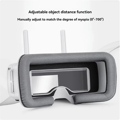 AA60-5.8Ghz FPV Goggles 40CH Dual Antenna 3 Inch Screen Focus Adjustable For Racing Drone Micro Whoop