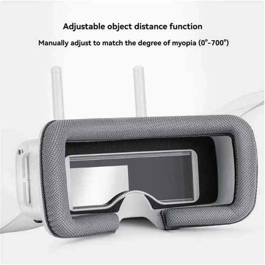 AA60-5.8Ghz FPV Goggles 40CH Dual Antenna 3 Inch Screen Focus Adjustable For Racing Drone Micro Whoop