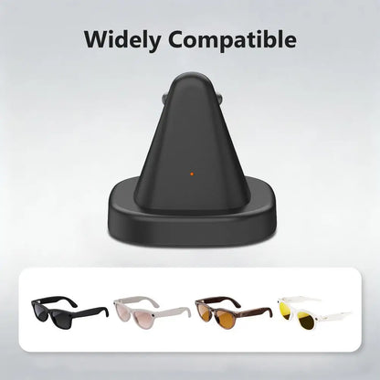 Smart AI Glasses Base Charging Dock For Ray Ban Meta Fast Charging Mini Non-slip Portable Charging Dock Smart Accessories