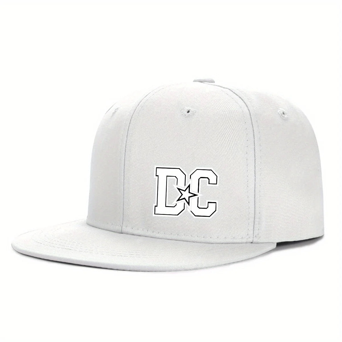 Unisex Letter Print Hip-hop Snapback Cap Outdoor Adjustable Casual Baseball Caps Sunscreen Sun Hat Streetwear