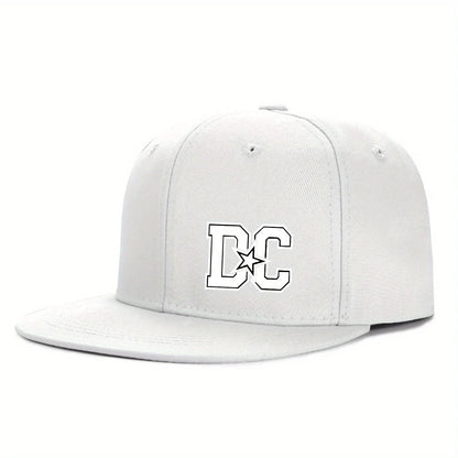 Unisex Letter Print Hip-hop Snapback Cap Outdoor Adjustable Casual Baseball Caps Sunscreen Sun Hat Streetwear