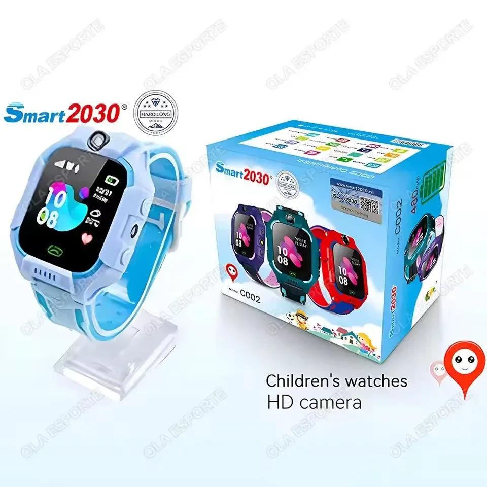 Kids Smart Watch 4G Sim Card 2G Internet SOS LBS Location Call Child SmartWatch Camera Waterproof Watch Phone For Boys Girls