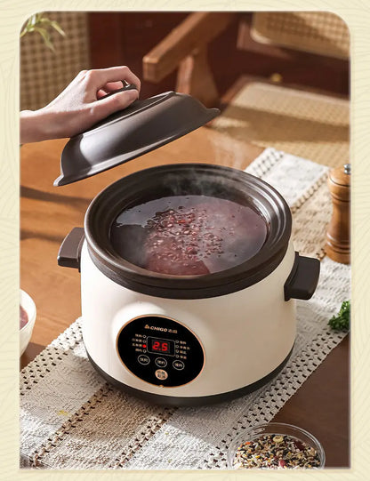 Electric slow cooker for baby food, ceramic household fully automatic stew pot, soup pot, electric slow cooker, porridge cooker