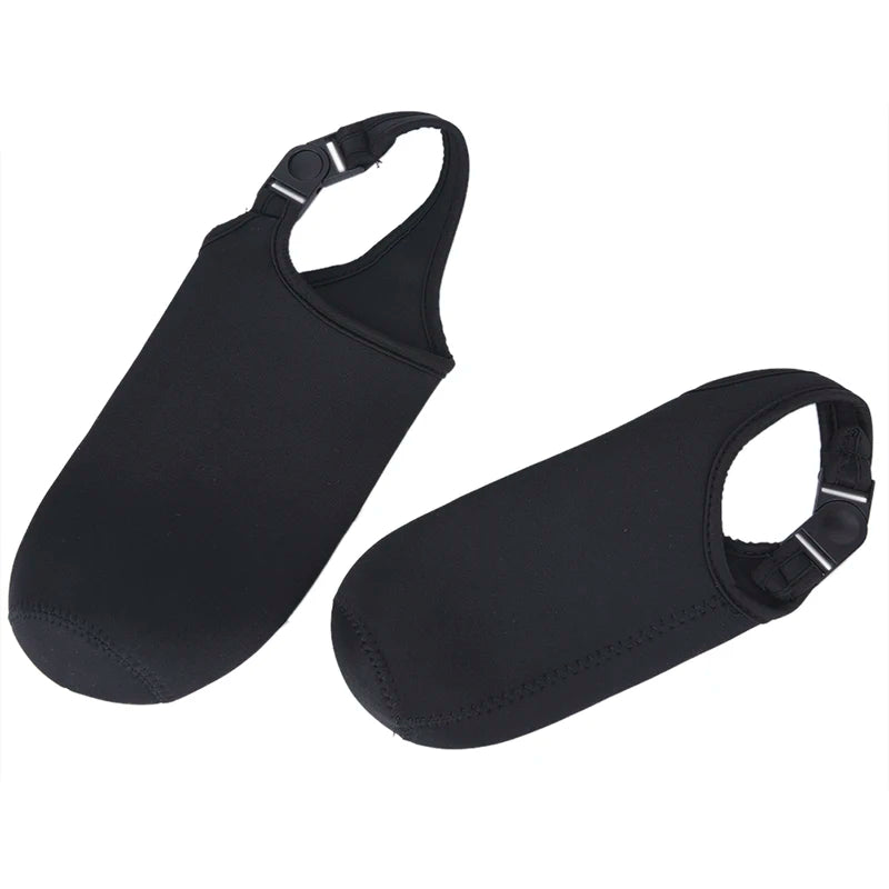 【SE】Portable Water Bottle Insulated Neoprene Holder Pouch Bag 420ML/550ML/750ML Travel Thermos Cup Cover With Adjustable Strap