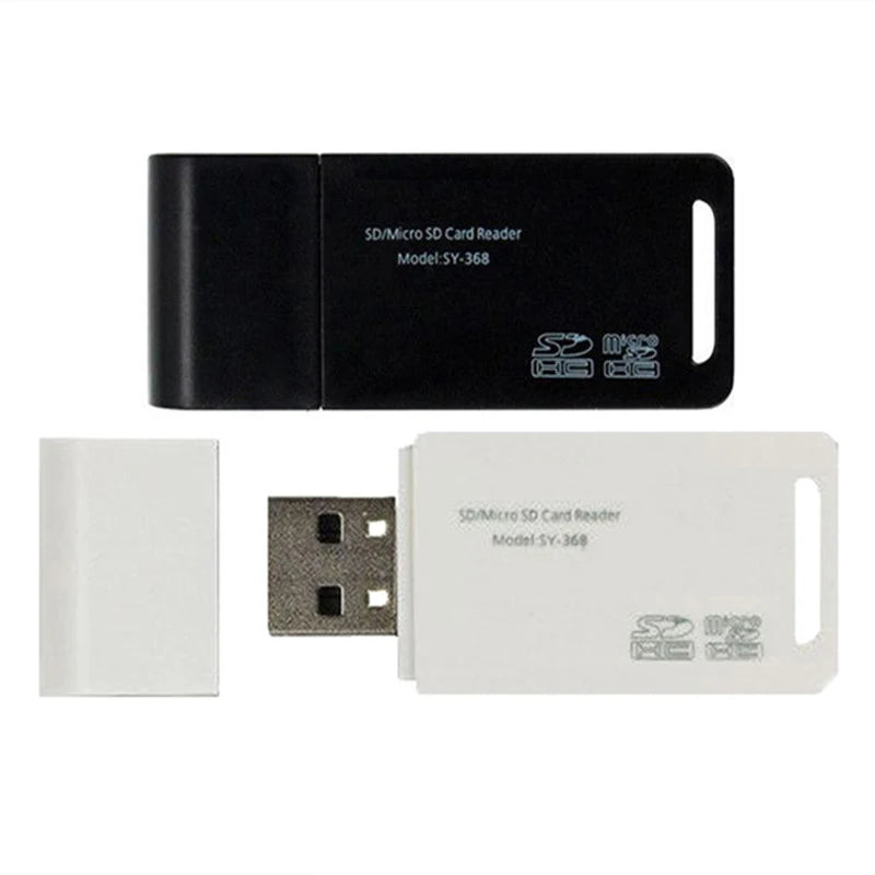 USB 2.0 TF Micro SD Card Reader High Speed Data Transfer Converter Computer Notebook Laptop USB Disk Card Writer Adapter Dongle