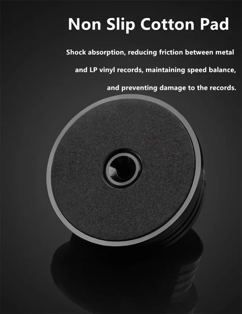 50Hz Alloy LP Vinyl Record Player Disc Turntable Stabilizer Level Aluminum Weight Clamp Music Player Consumer Electronics