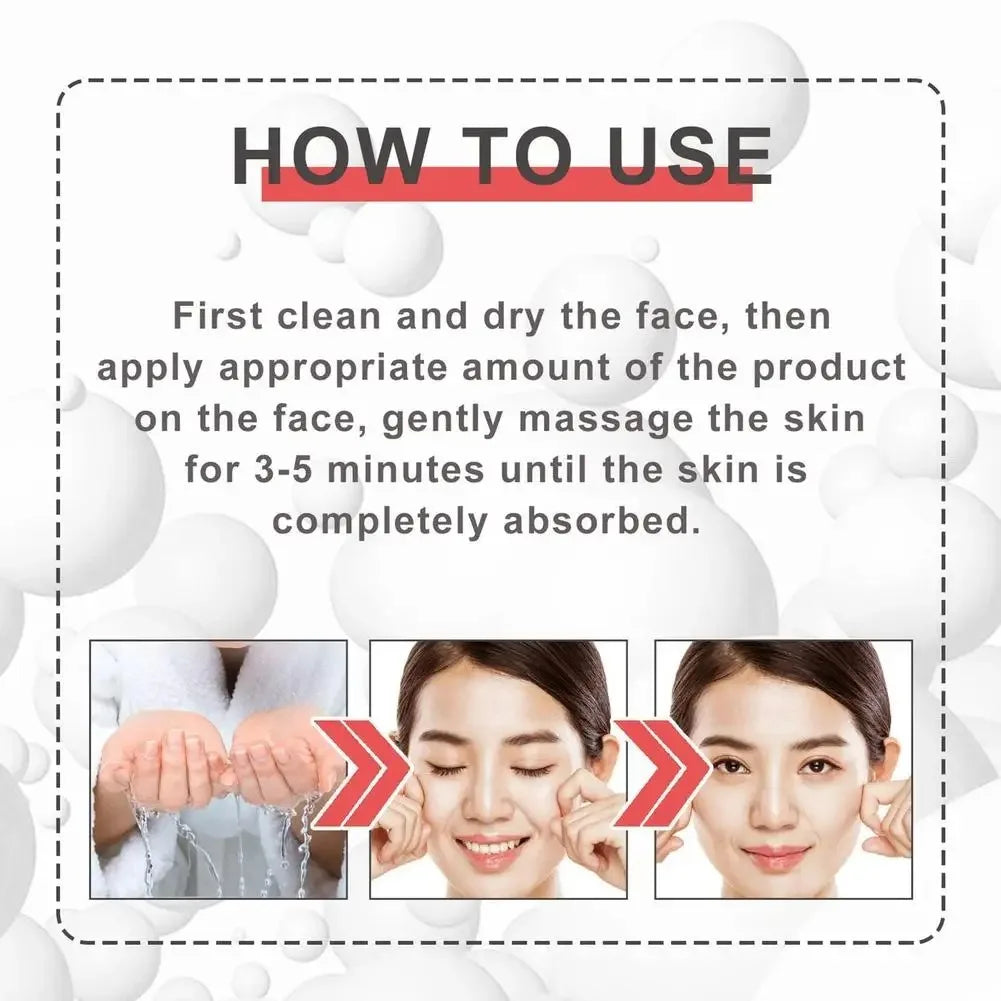 Collagen Booster Face Cream Moisturizing Firming Skin Care for Women Reduces Wrinkles Fine Lines 30ml Hyaluronic Acid Skincare