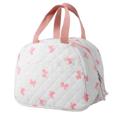 7L Portable Lunch Bags Thermal Insulation Lunch Box With Double Zipper Lunch Storage Bag Large Capacity School Picnic Handbag