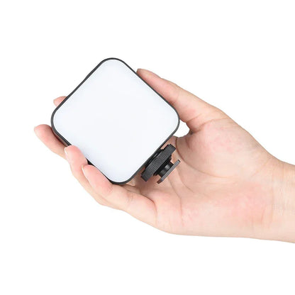 New Rechargeable 6500K LED Video Light Mini Camera Light Fill Lamp Portable Photography Lighting for Vlog Live Streaming DSLR