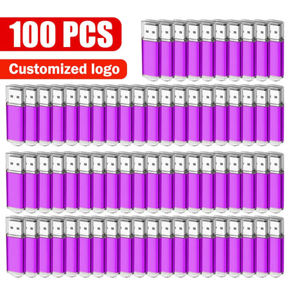 100pcs/lot factory price usb 2.0 flash drive 512MB 4GB 16GB usb metal pendrive 4GB 64GB usb memory stick Free Custom logo gifts