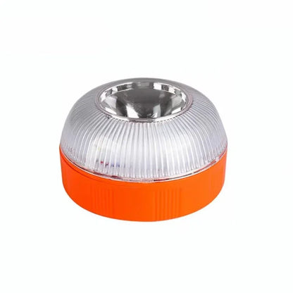 V16 Car warning strobe light, ultra-bright LED, night safety flashing light, strong magnet suction roof light, warning light