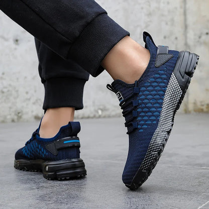 Mesh Shoes Men's Breathable 2025 Summer Mesh Thin Single Men's Full Mesh Men's Trendy Fashionable Casual Running Sports Shoes