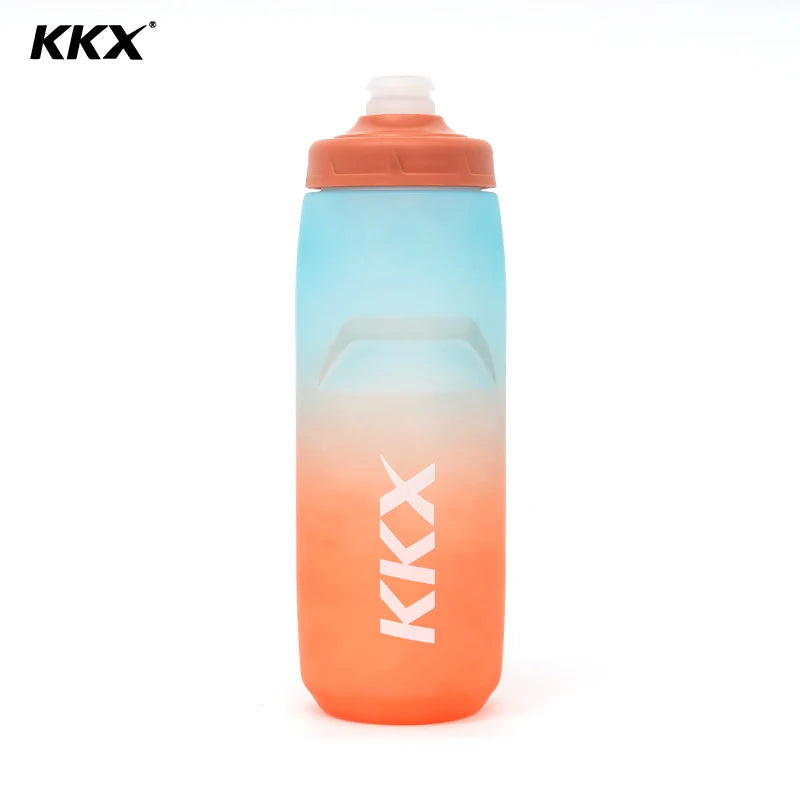 KKX Outdoor Sports Bottle 620ml/750ml Bicycle Bottle MTB Road Gravel Bike Water Bottle  PP5 Portable Large Capacity Drink Kettle