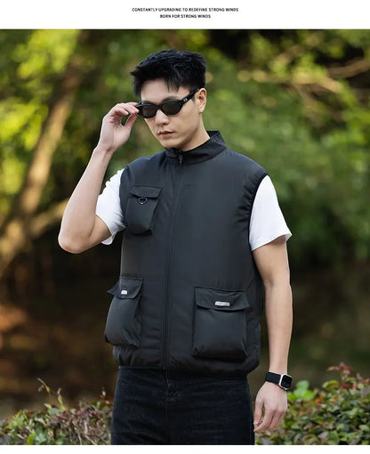2026 New Cooling Vest Air Conditioner Clothes 3 Gears Wearable Cooling Fan Vest Breathable Sleeveless Workwear For Summer Outdoo